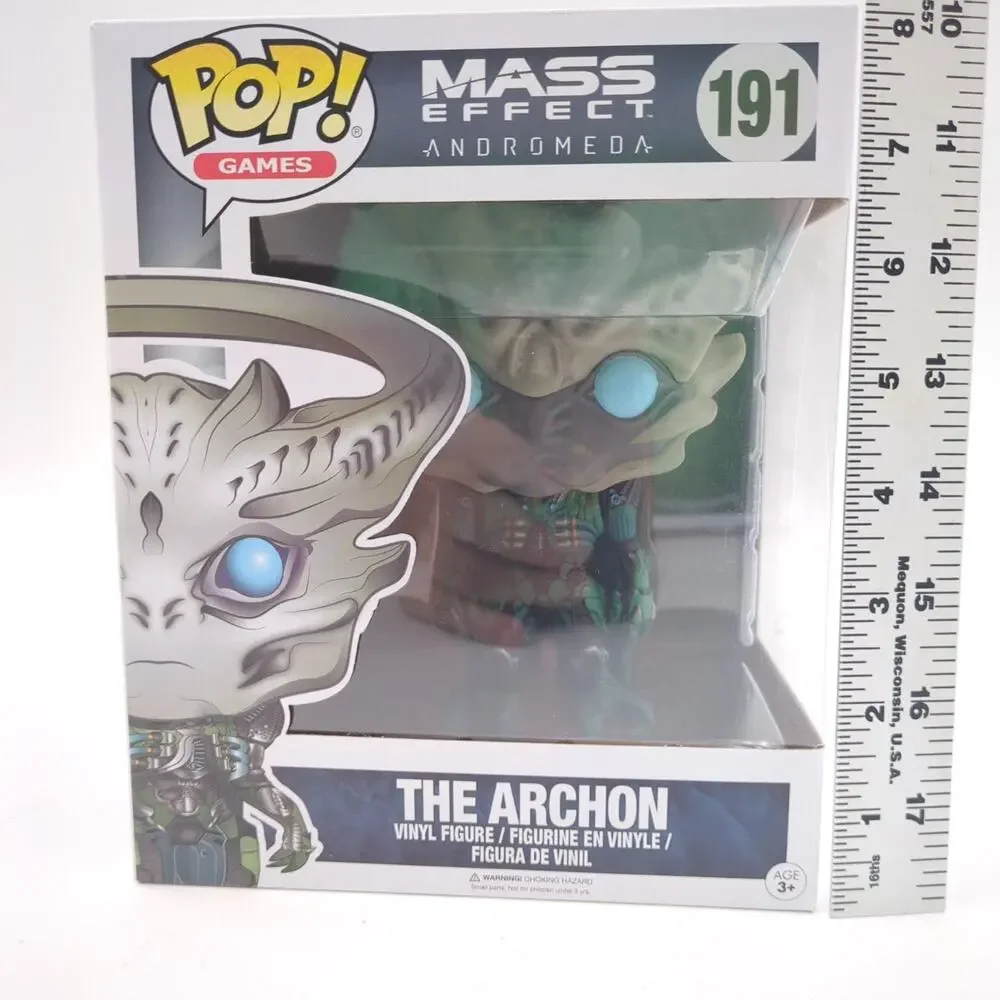 Funko Pop The Archon Mass Effect Andromeda 191 Vinyl Figure Large Size New